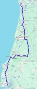 portugal-terkep